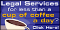 Pre-Paid Legal Services for less than the cost of a cup of coffee a day!  Plans are available to individuals and can also be offered as a voluntary benefit to groups.  One of the wonderful benefits is a free will for members.  Never sign a contract without checking with an attorney, even if it is an apartment rental agreement or car lease agreement.